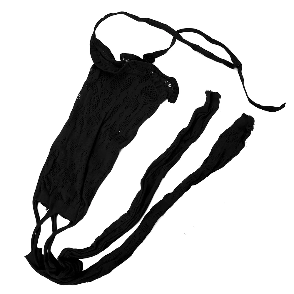 Колготки с открытой промежностью плотные прозрачные колготки Экзотическая