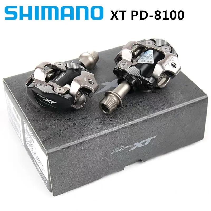 Shimano xt горный велосипед equitacha bloqueio PD M8100 авто педаль com sh51 peasa de novo preto оригинальный