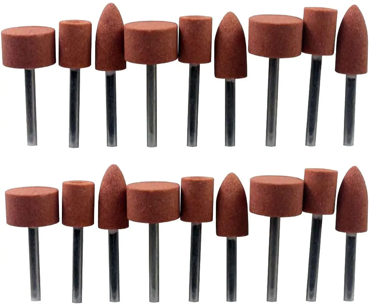 18 шт. полировальная головка насадка на колесо абразивный монтажный камень для