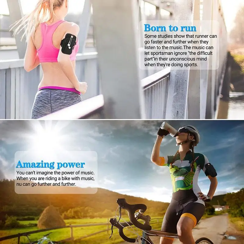 

Mobile Arm Bag for Sports Running Adjustable Lightweight Comfortable Outdoor Fitness Exercise Arm Bag
