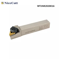 nicecutt lathe tools cnc machine wtjnr2020k16 wtjnl2020k16 external turning tool holder for tnmg1604 carbide turning insert