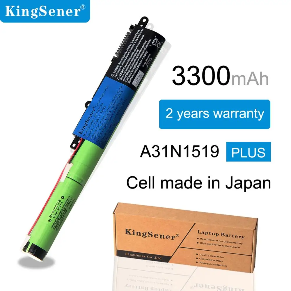 KingSener Батарея A31N1519 для ASUS F540SC X540LJ F540 X540S R540L R540S R540SA X540SA R540LA X540SC R540LJ 3 клетки 10,8 V 36WH