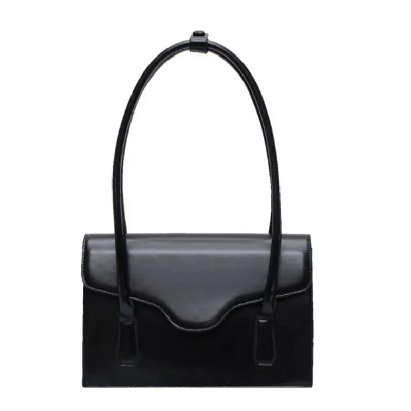 

Elegant Female Solid color Tote bag 2020 Fashion New High-quality Leather Women's Designer Handbag High capacity Shoulder Bags