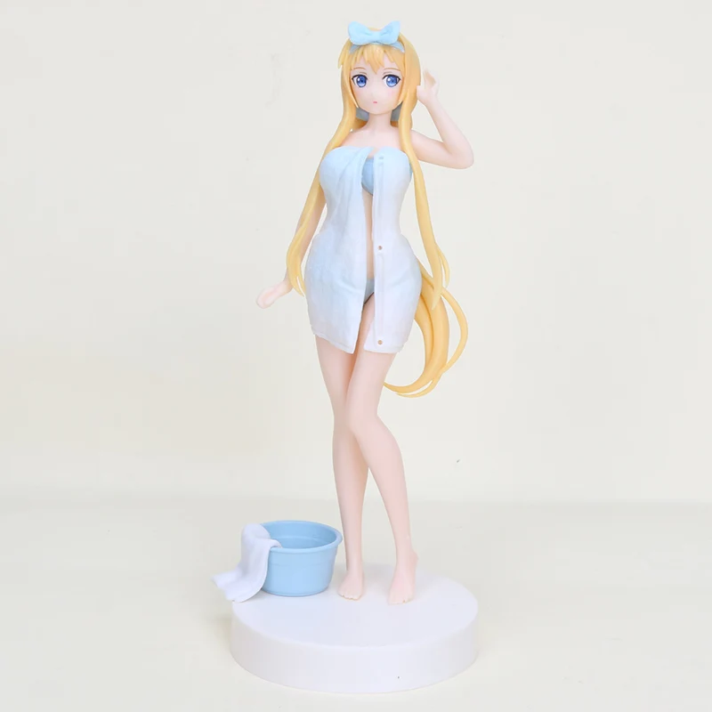 3 opp bag 18-23 см аниме Fate/Stay Night Saber tohsaka Rin Sword Art онлайн AsunaYuuk Sinon Алиса киригая Suguha халат ver фигурка игрушка - Цвет: 3 opp bag
