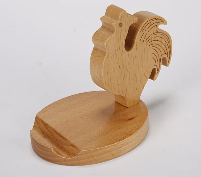 Animal Shape Cork Corky Stand iPad Holder Best Desk Tidy Item | Дом и сад