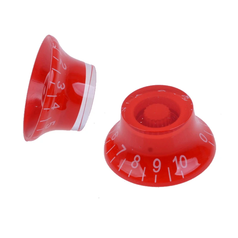 12 штук/упаковка гитары Скорость Управление ручки Тон регулятор громкости для LP