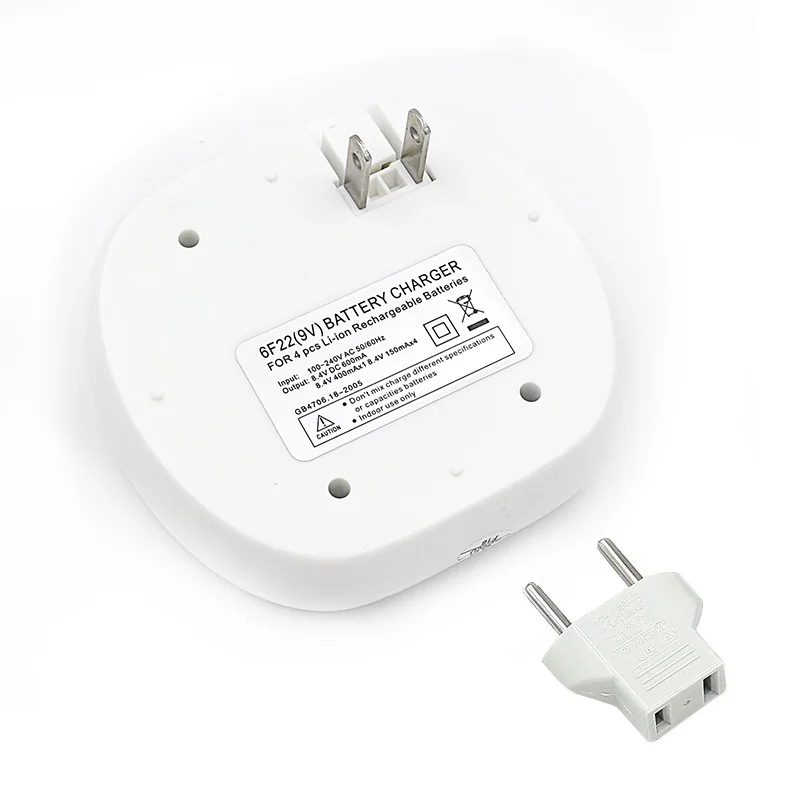 Оригинал Palo 9 V зарядное устройство для аккумуляторов 6F22 литий-ионный аккумулятор