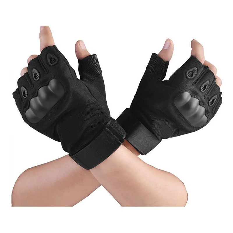 

Outdoor Tactical Gloves Sports Outdoor Riding Half-finger Tactical Gloves