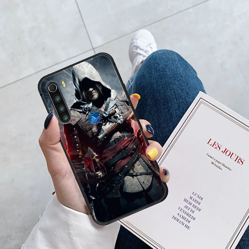 

Assassin's Creed Game Phone Case Cover Hull For XIAOMI Redmi 7 7A 8 8A 9 9C Note 6 7 8 9 9S K20 Pro K30 black Funda Fashion