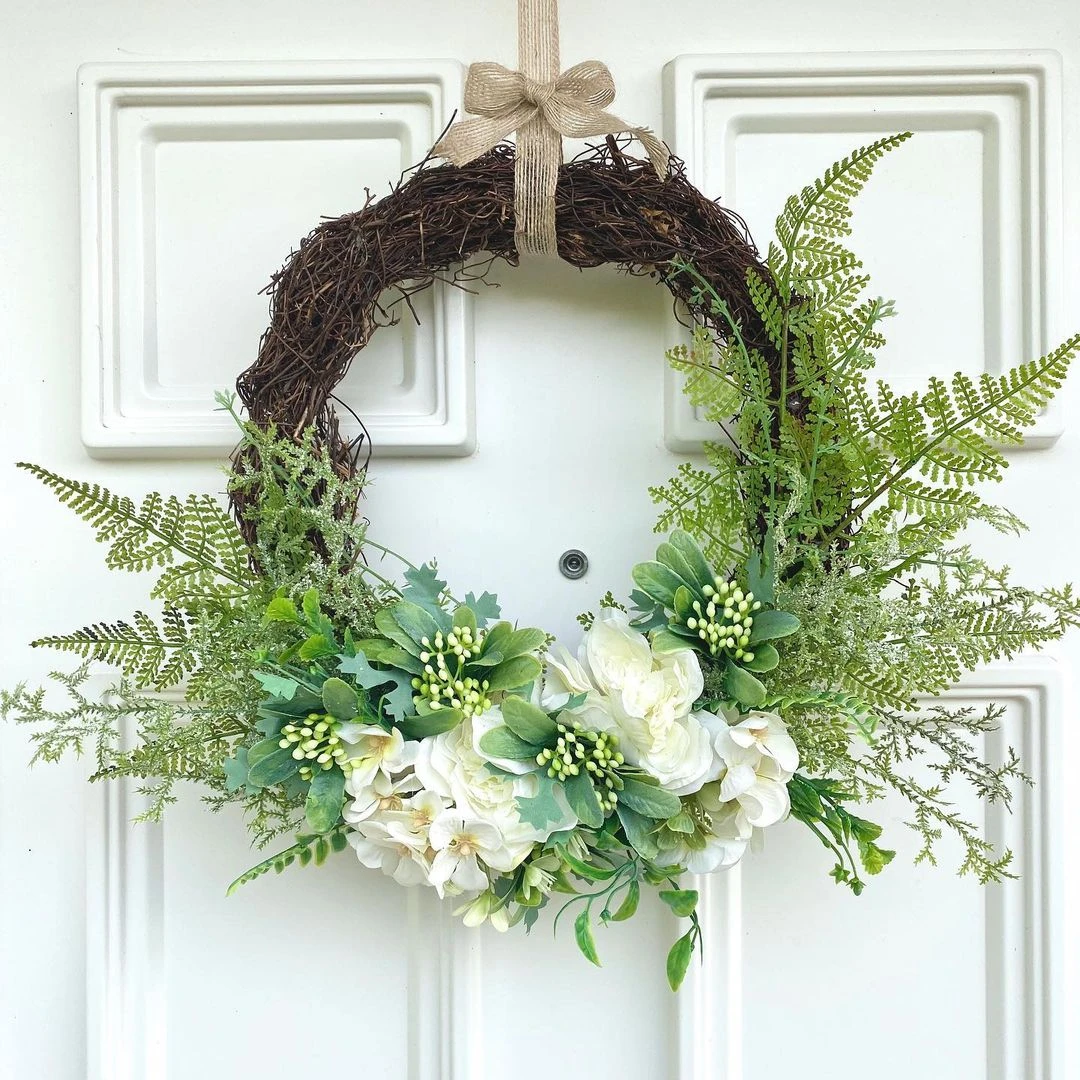 Гирлянда из ротанга сделай сам многофункциональный искусственный цветок