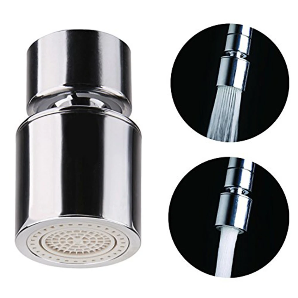 

Copper Certified Dual Function 2 Flow Kitchen Sink Aerator 360-Degree Swivel Faucet Sprayer Shower Aerators