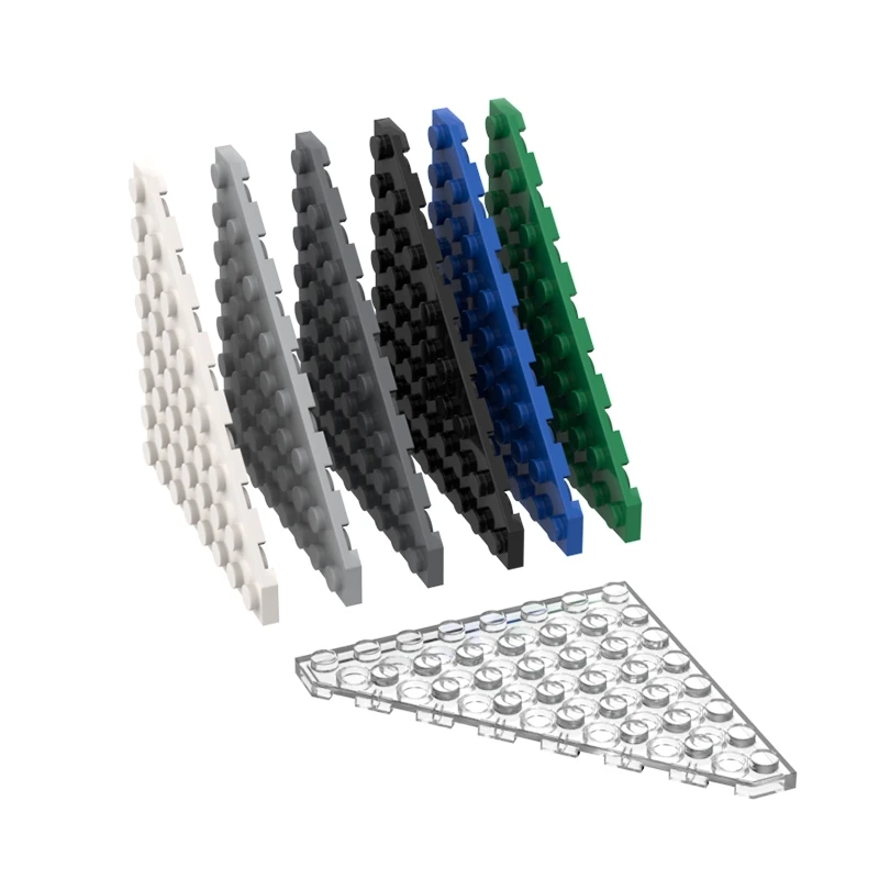 

Поштучная продажа, строительные блоки 30504, танкетная пластина 8x8, разрезанные Угловые блоки, коллекция, модульные игрушки GBC для техническог...