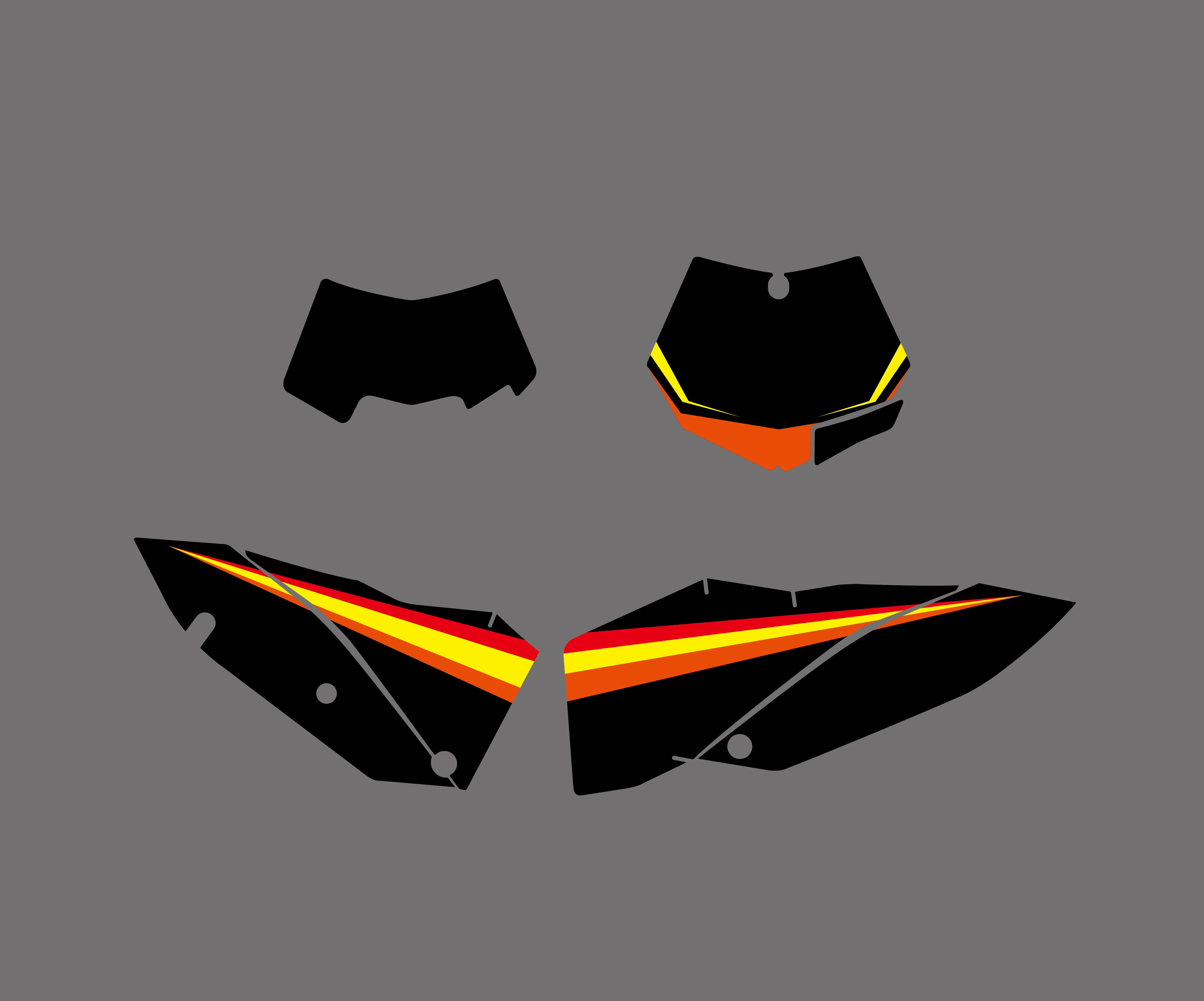 0274 новая команда звезда графика с соответствующим фоном подходит для SX XC XC-W EXC