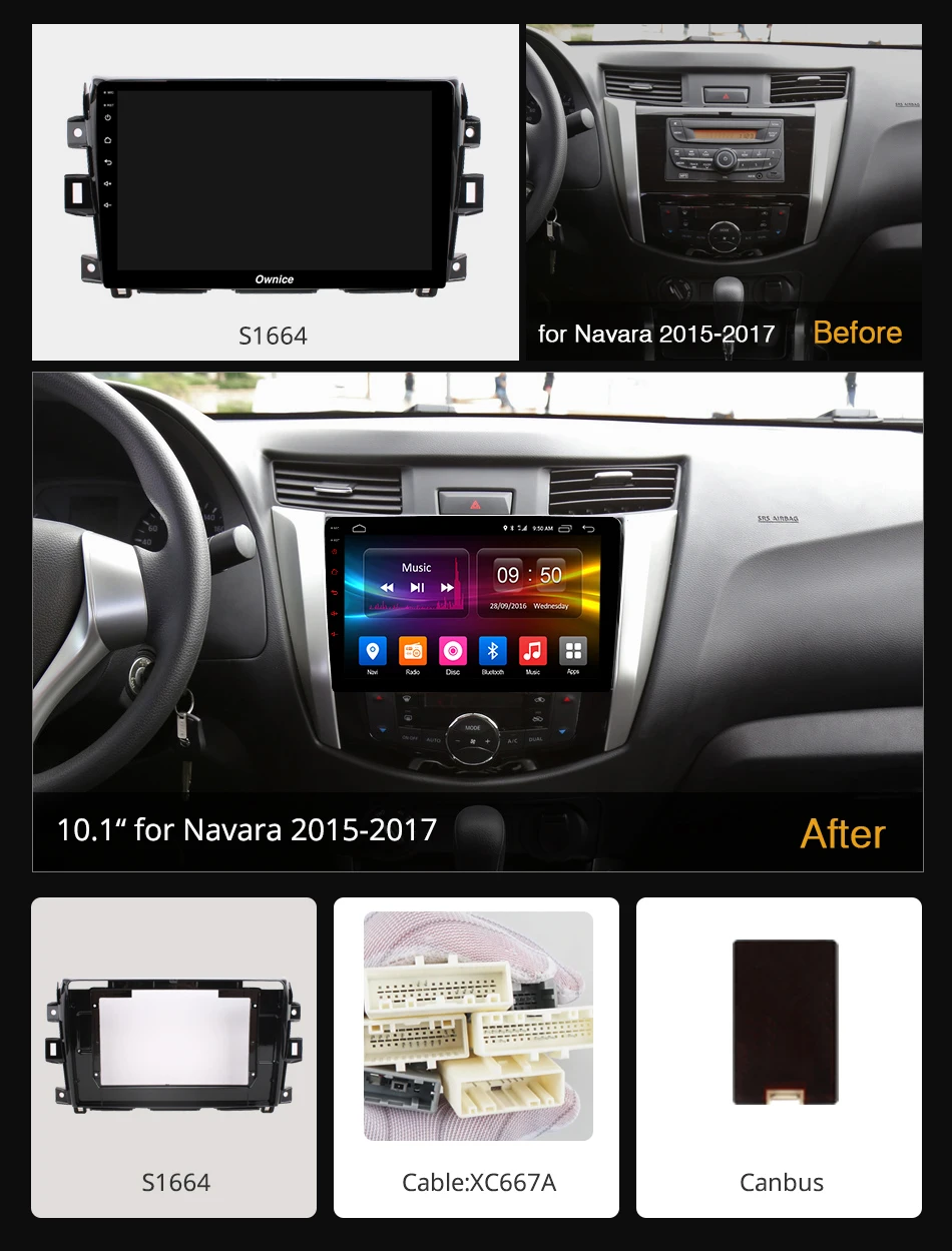 Ownice 10 1 &quotАвтомобильный GPS dvd плеер радио Android 9 0 Octa Core для Navara 2015 2016 2017 k3 k5 k6 аудио