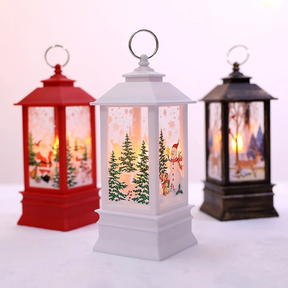 

Christmas Lantern Light Merry Christmas Decorations for Home 2021 Navidad Christmas Tree Ornaments Xmas Gifts New Year Gift