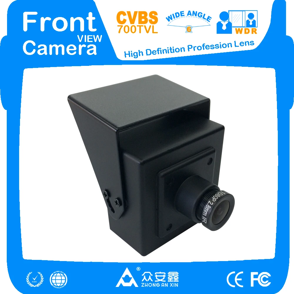 ZhongAnXin CVBS 700TVL 180 ° широкоугольный звездный свет Низкое освещение с аудио мини