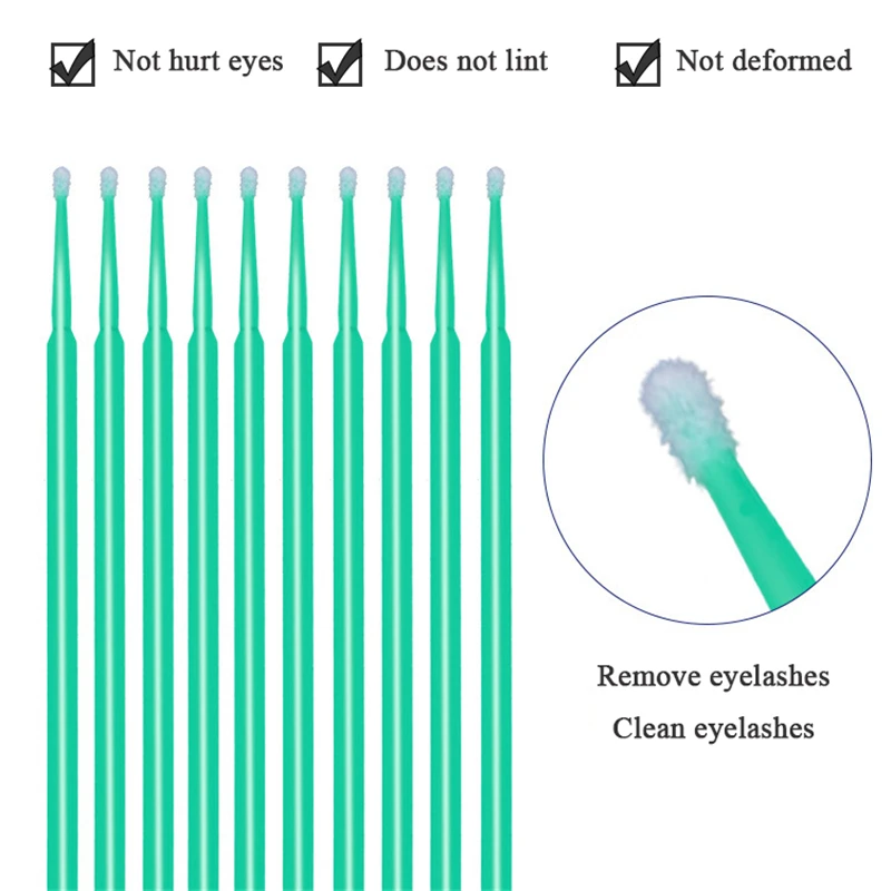 Накладные ресницы удлиняющие для практических занятий набор макияжа манекен