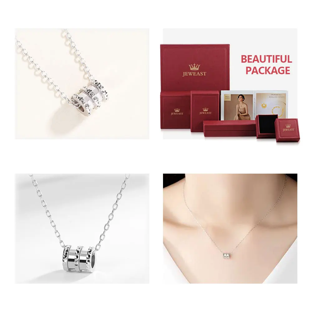 Цепочка из 18-каратного белого золота для женщин ожерелье настоящего изящная