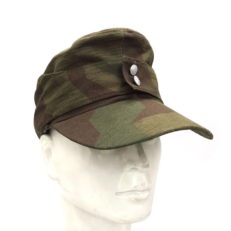 Немецкая летняя хлопковая кепка M43 времен Второй мировой войны в элитном стиле