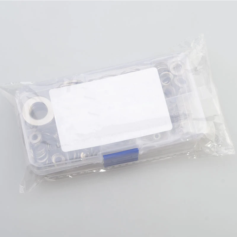 580 шт набор 304 из нержавеющей стали шайбы в ассортименте Метрические плоские