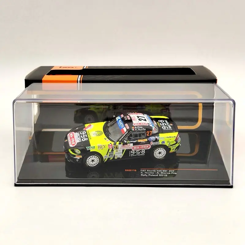 IXO 1:43 для FIAT Abarth 124 RGT #27 Rally Polang 2019 RAM718 литые модели игрушек | Игрушки и хобби