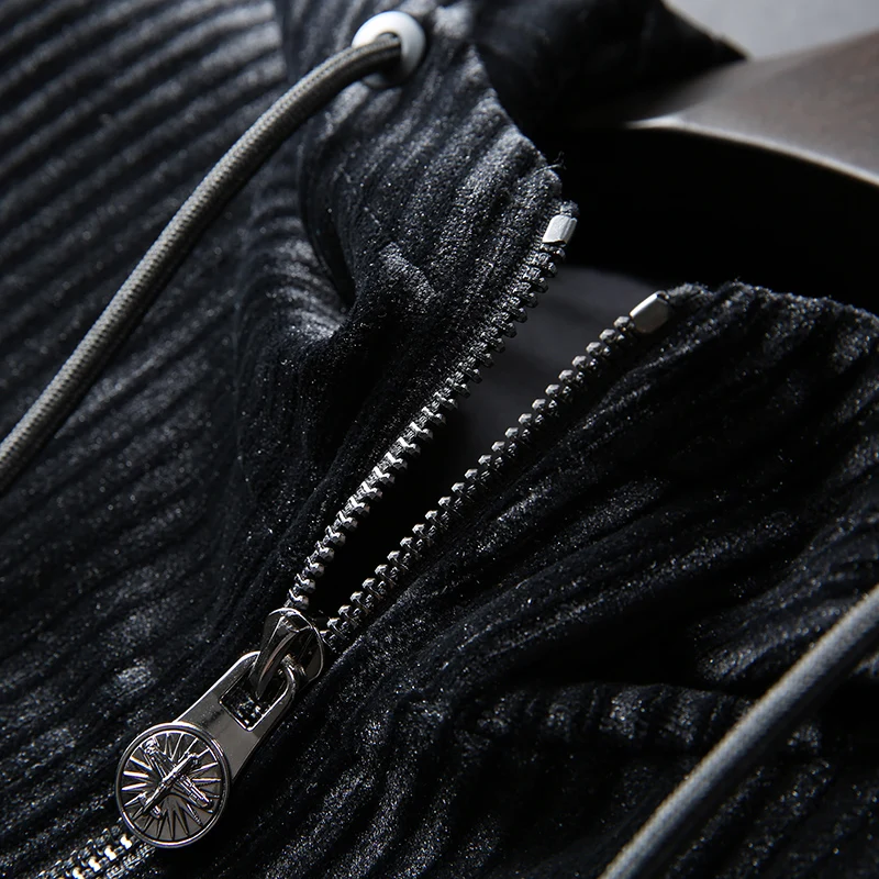 JSBD удобный теплый вельветовый повседневный спортивный костюм мужской свободный