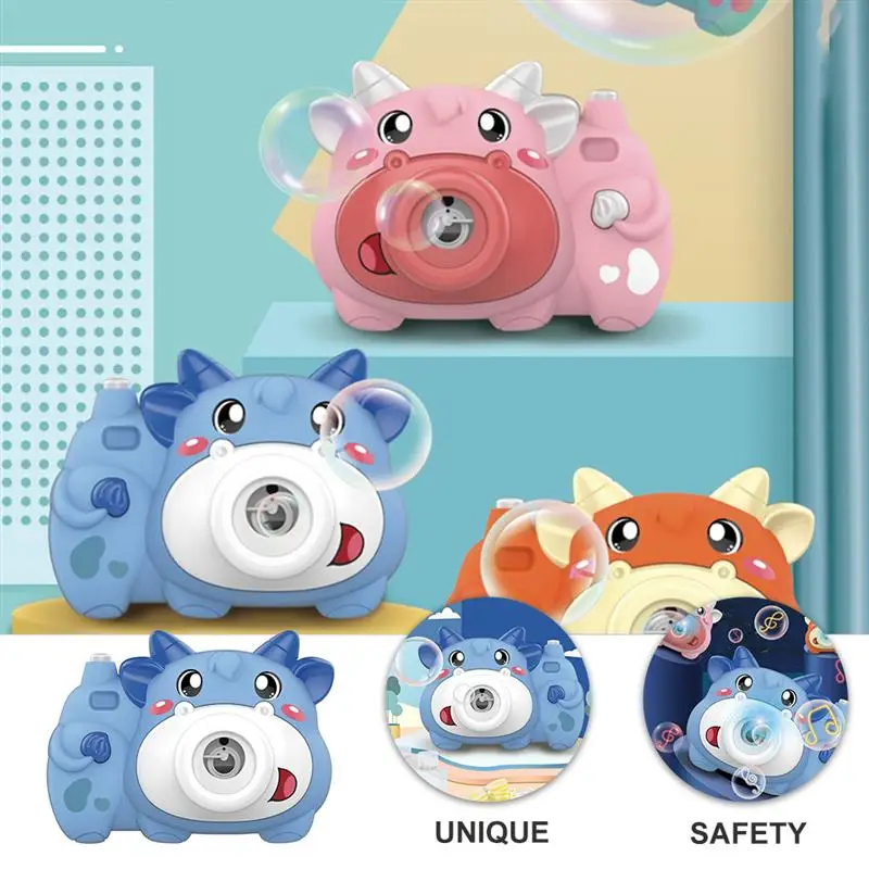 

1 Set Calf Bubble Blower Cartoon Bubble Machine Cute Bubble Toy Without Battery