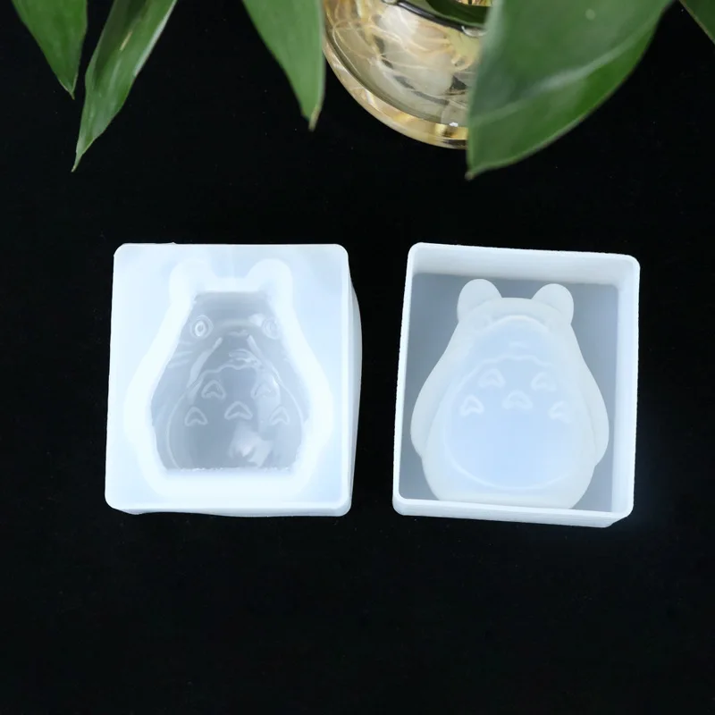 DIY Хрустальная эпоксидная 3D стерео силиконовая форма Тоторо ручная установка