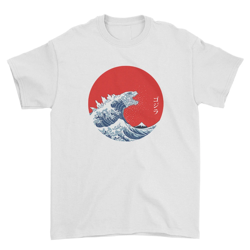 Hokusai большая волна от Kanagawa крутая футболка мужская женская детская больше