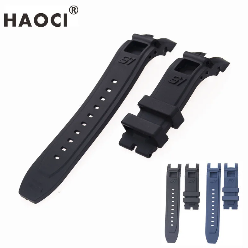 Ремешок силиконовый для наручных часов Invicta S1 удобный и водонепроницаемый