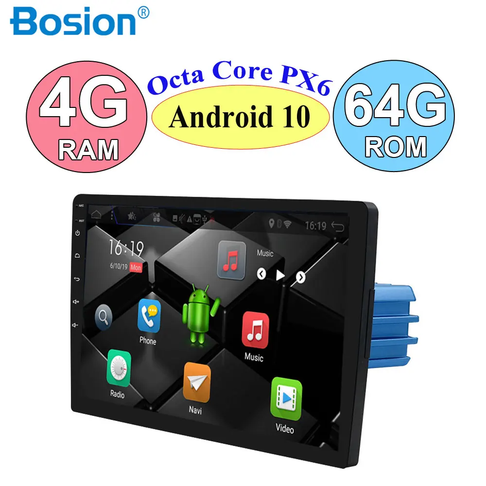 1 din Автомобильный мультимедийный плеер GPS навигация 4G RAM Универсальное