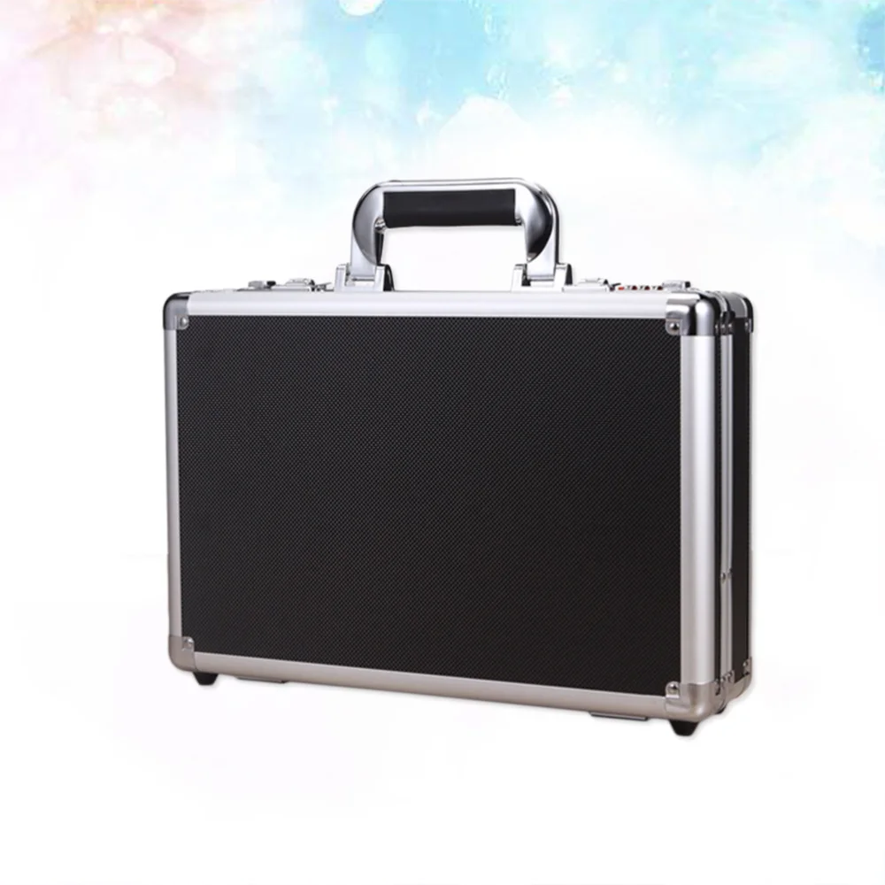 

Code Box Aluminium Alloy Code Case Mini Safe Intelligent Box Money Bank Saving Box (Silver)