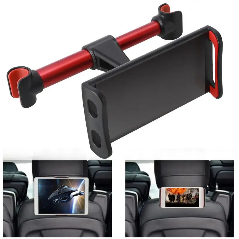 

Car Rear Pillow Phone Holder Tablet Car Stand Seat Rear Headrest Mounting Bracket for iPhone X8 iPad Tablet 4-11 Inch Soporte