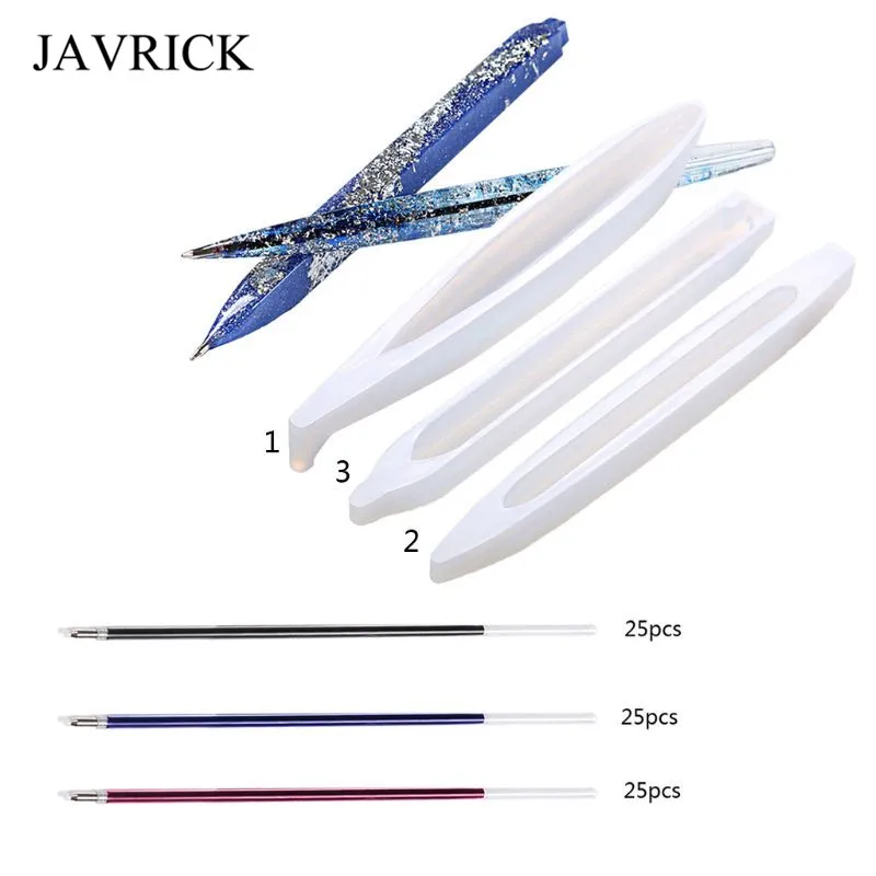 Ручная работа шариковая ручка УФ-смола эпоксидная смола литье держатель