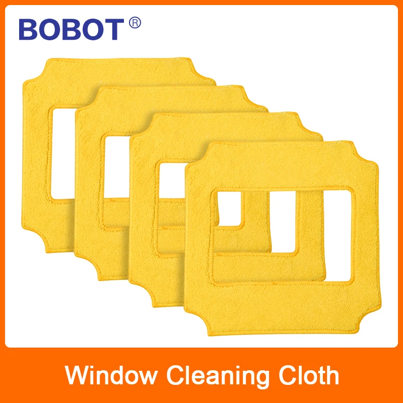 

Square Microfiber Cleaning Pad Glass Cleaner Robot Tool Window Glass Cleaner Window Vacuum Cleaner for SINGFEI WIN3060