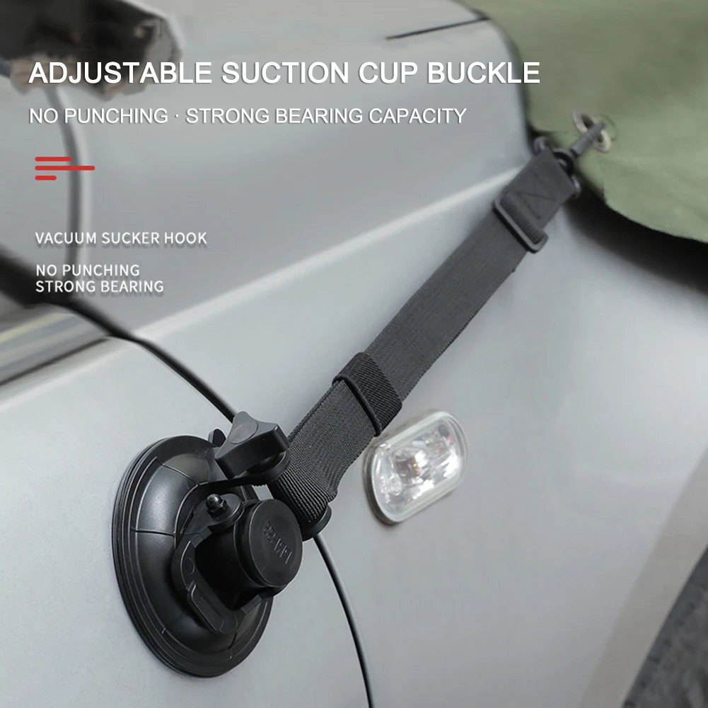 

1pcs Outdoor Suction Cup Anchor Securing Hook Tie Down Camping Tarp Car Awning Pool Tarps Tents Windproof Powerful Fixed Buckle