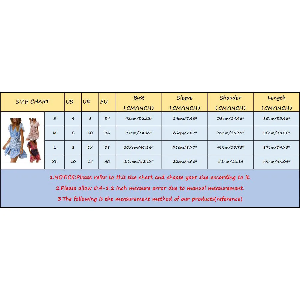 

Boho Floral Printed Bandage Dress V-neck Short Sleeve Belt Pleated Vintage Dress Lace Up Loose Summer Dress 2021 Vestidos 40#