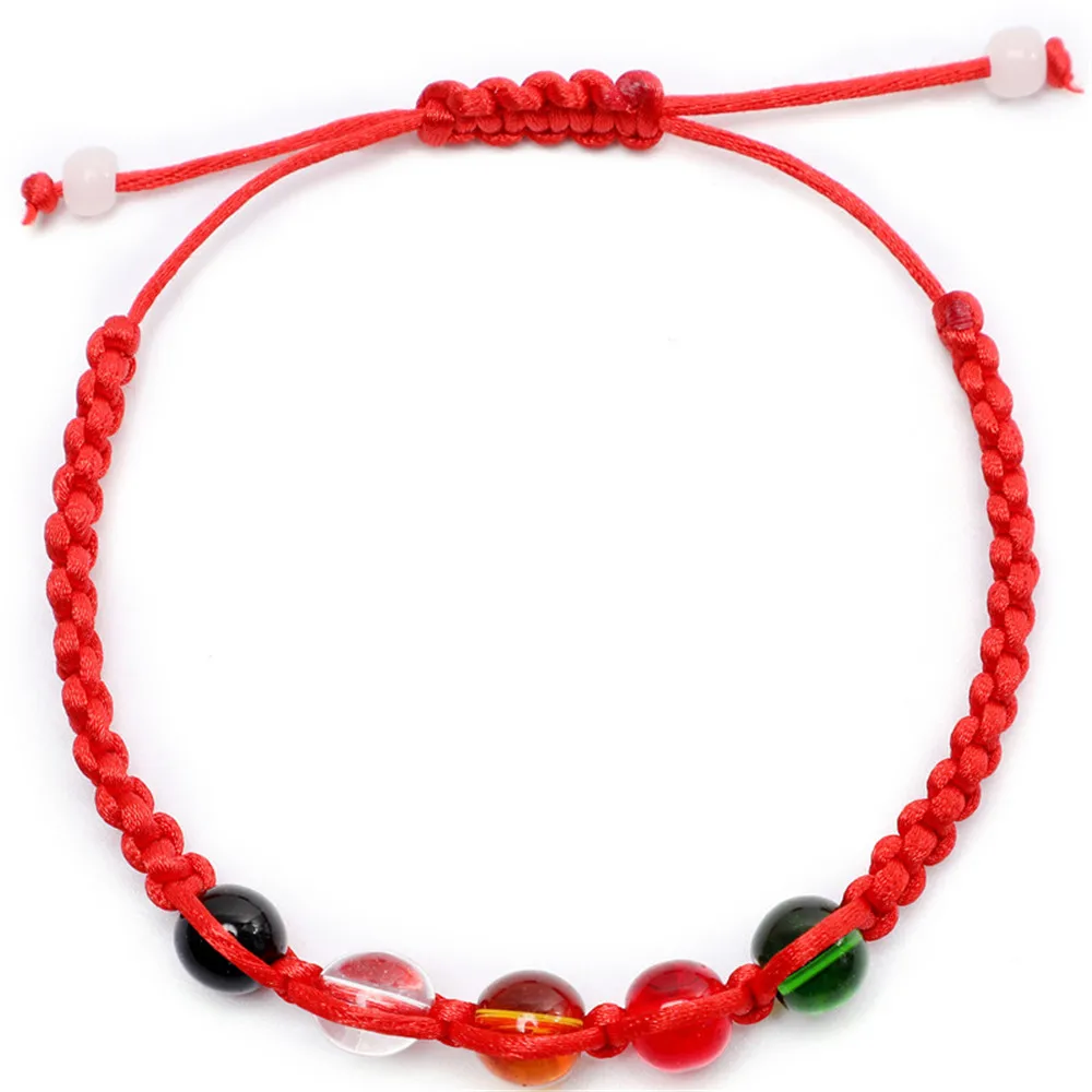 Тибетский буддийский браслет на удачу браслеты для мужчин и женщин ручной работы