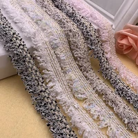korean style small fragrant ribbon tassel lace garment accessories decoration woven lace barcode