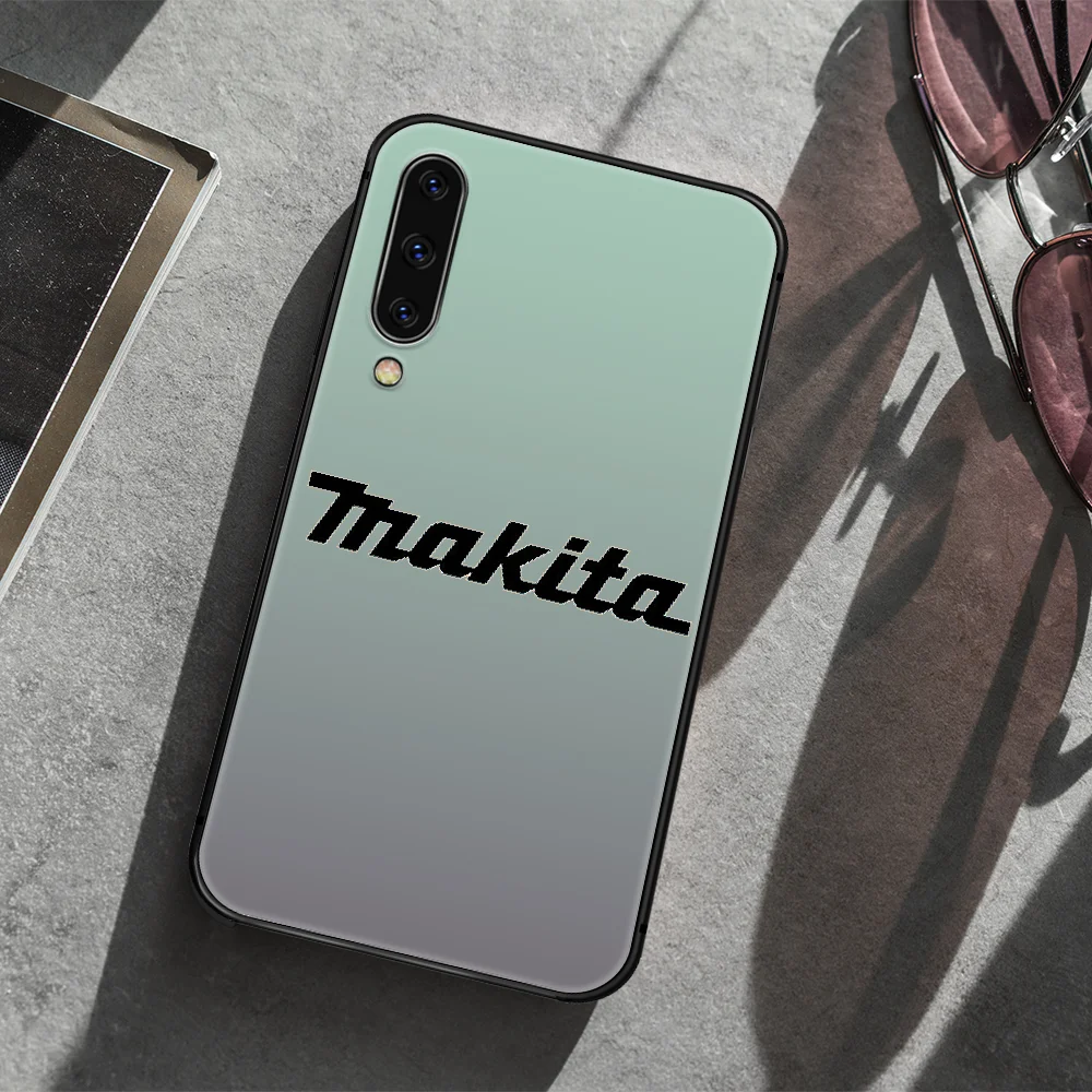 

Makita brand Phone Case Cover For Samsung Galaxy A10 A11 A20 E A21 A30 A40 A41 A50 A51 A70 A71 A81 S 4G 5G black Bumper Fashion