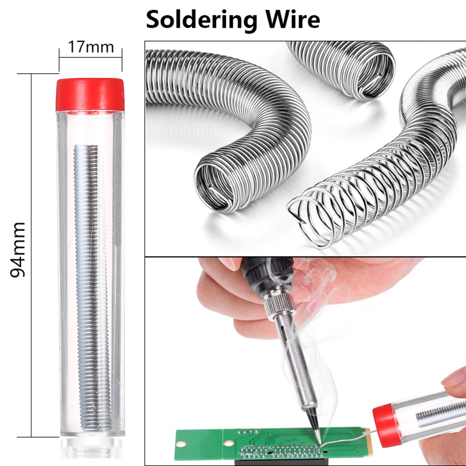 Новый Регулируемый Температура паяльник Комплект 220V 60 Вт Цифровой мультиметр