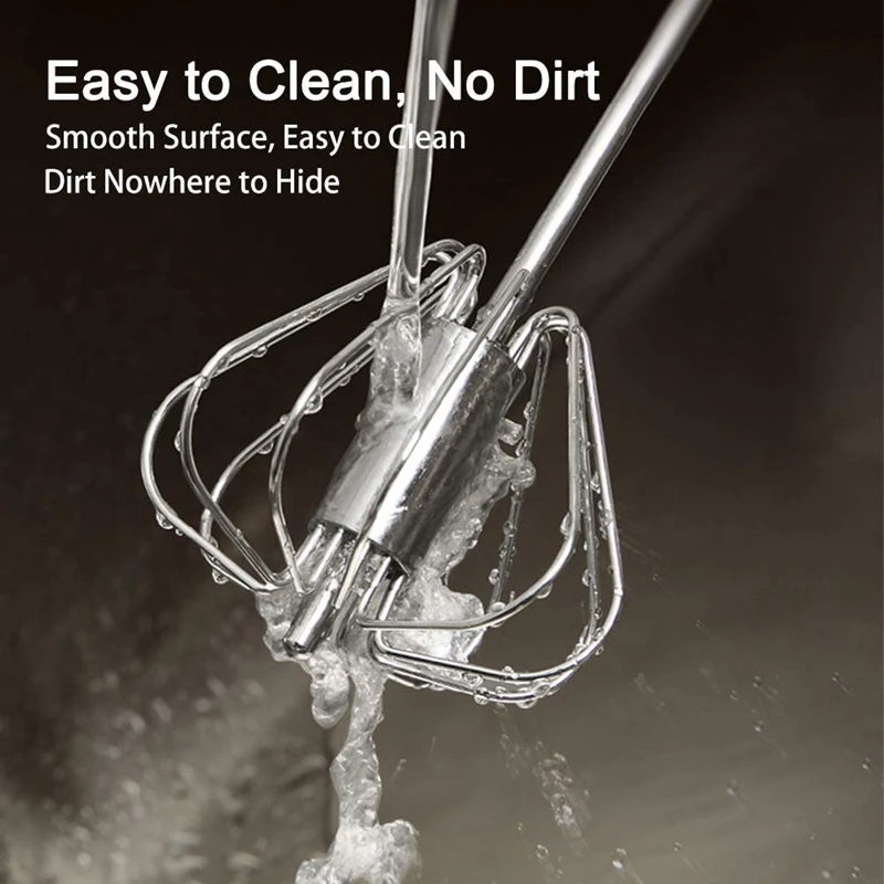 Полуавтоматический взбиватель яиц венчик для из нержавеющей стали 304 ручной