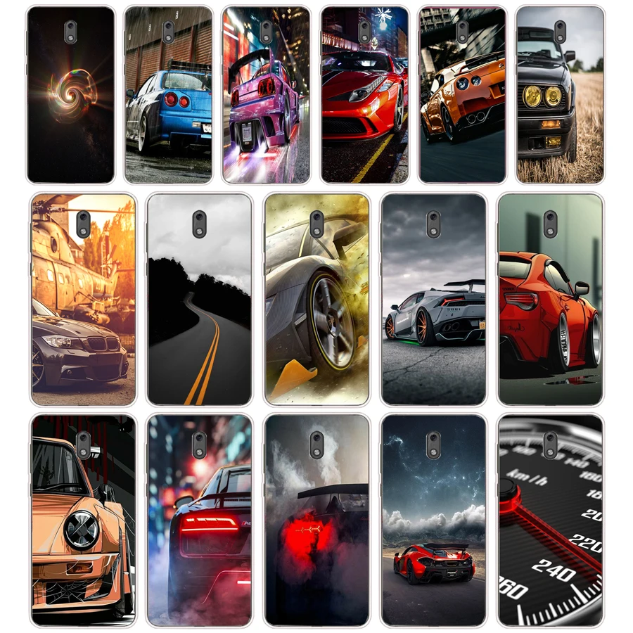 21 автомобильный Силиконовый ТПУ защитный чехол для телефона Nokia 2 3 1 5 мягкий