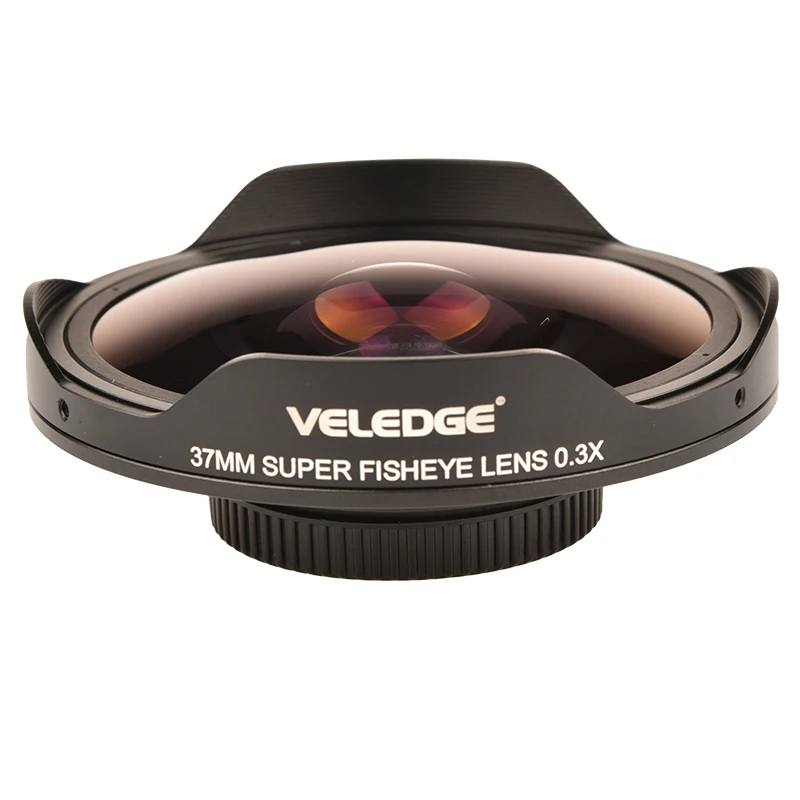 

37 мм/43 мм 0.3X ультра рыбий глаз Широкий объектив адаптер с блендой только для видеокамер камкордеров широкоугольный адаптер кольцо