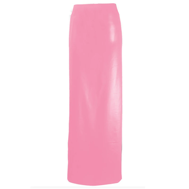 Размера плюс юбка женская длиной до щиколотки облегающая голографическая макси