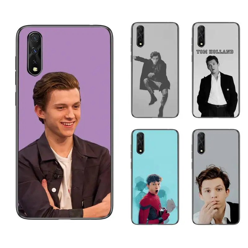 

Tom Holland Phone Case For Samsung S6 S7 Edge S8 S9 S10 E lite2019 S20 Plus Cover Fundas Coque