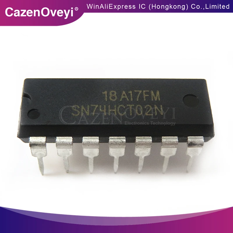 

10 шт./лот SN74HCT02N DIP-16 SN74HCT02 DIP 74HCT02 74HCT02N DIP16 в наличии