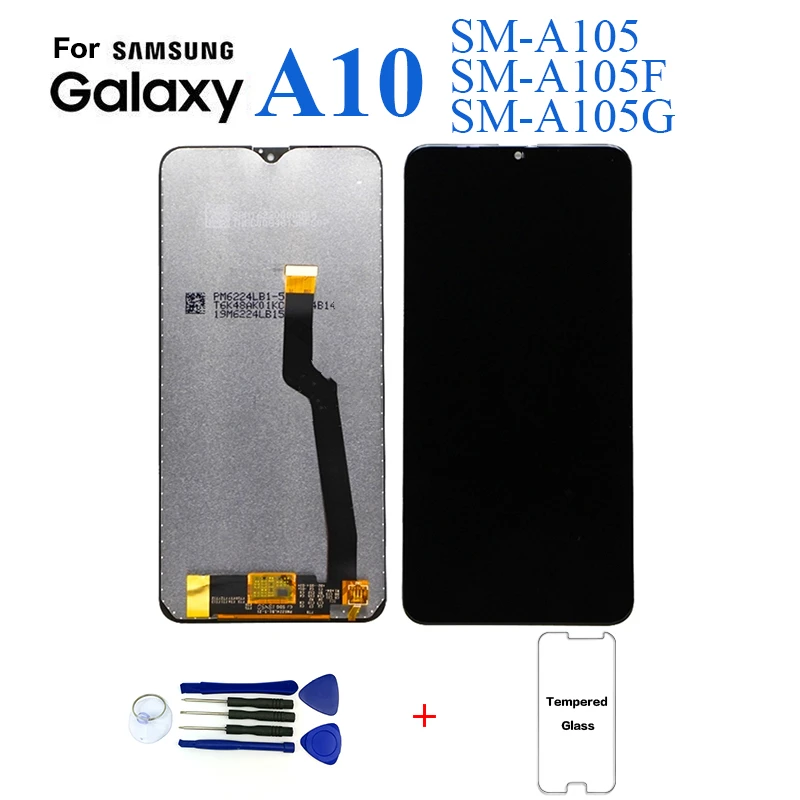 Оригинальный дисплей для Samsung A10 A105 SM-A105F A105G сменный ЖК-экран SM-A105G модуль ЖК-экрана