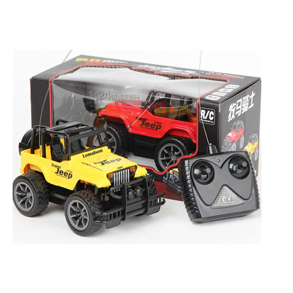 Супер радиоуправляемые игрушки 1:24 Jeep большие автомобили с дистанционным