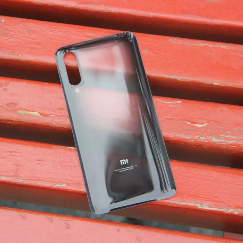 Оригинальная запасная задняя крышка батарейного отсека XiaoMi стекло для Xiaomi 9 MI9 M9 MI